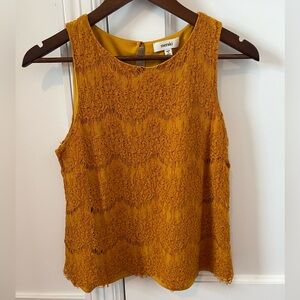 🧡💛Lace Tank (Size M)